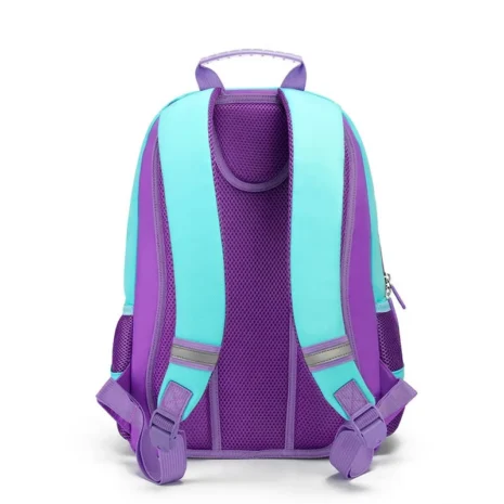 Tigernu T-B9030A barnesekk - bakside med ryggpanel, blå Tigernu T-B9030A barnesekk bakside med ergonomisk ryggpanel i blå