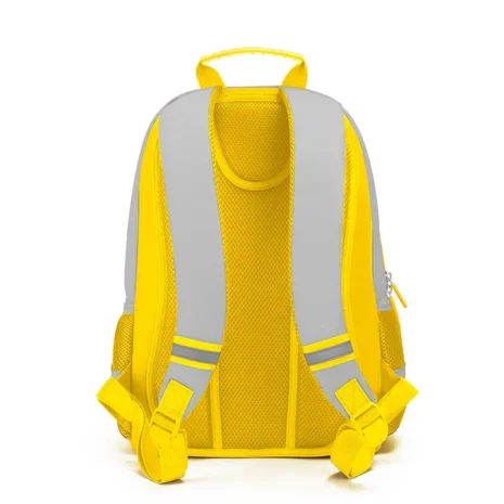 Tigernu T-B9030A barnesekk - bakside med ryggpanel, grå Tigernu T-B9030A barnesekk bakside med ergonomisk polstret ryggpanel i grå