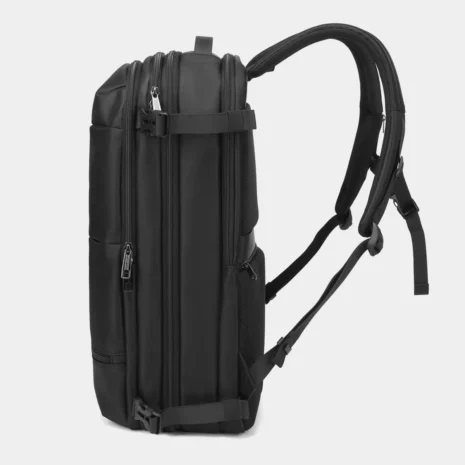 T-B9831 reise-ryggsekk 17 tommer sideprofil, svart T-B9831 reise-ryggsekk 17 tommer sideprofil, svart