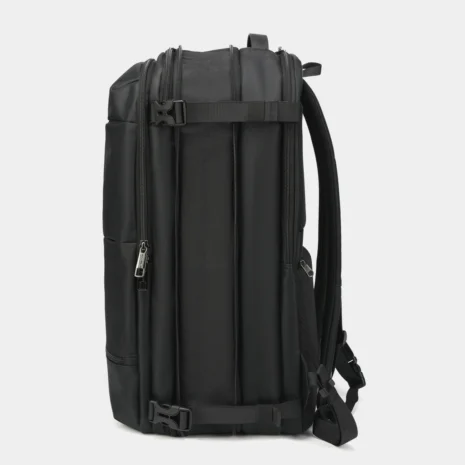 T-B9831 reise-ryggsekk 17 tommer sideprofil med ekspandert volum, svart T-B9831 reise-ryggsekk 17 tommer sideprofil med ekspandert volum, svart