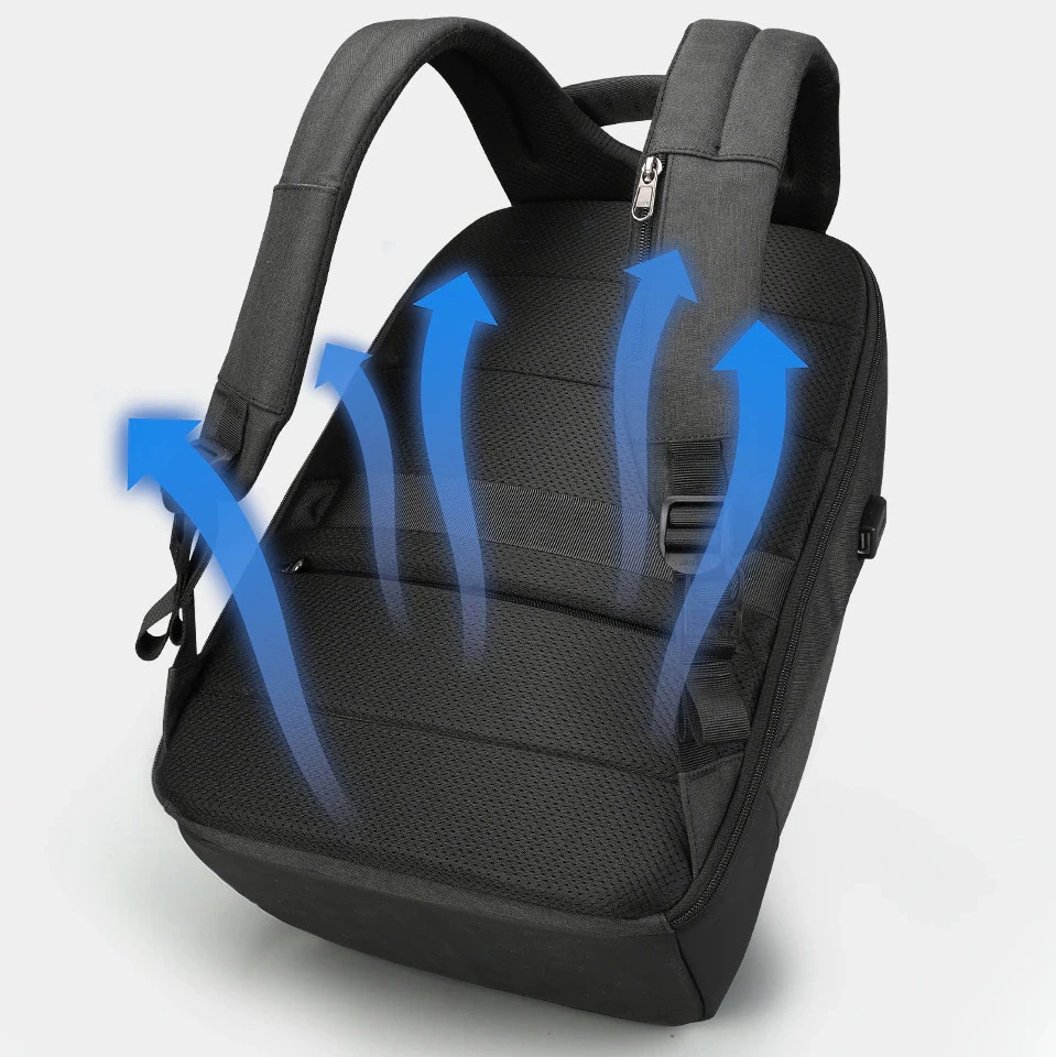 Ergonomisk polstret ryggpanel på Tigernu T-B3595