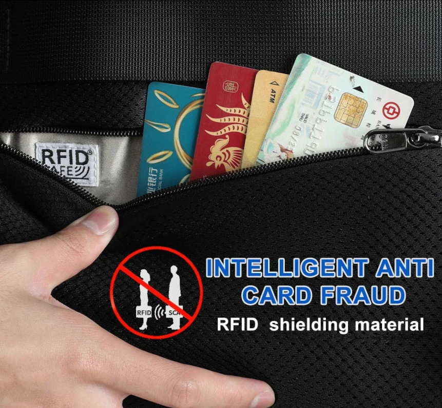 RFID-blokkerende baklomme på Tigernu T-B3905
