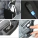 Innebygd USB-port for lading på utsiden av Tigernu T-B3905