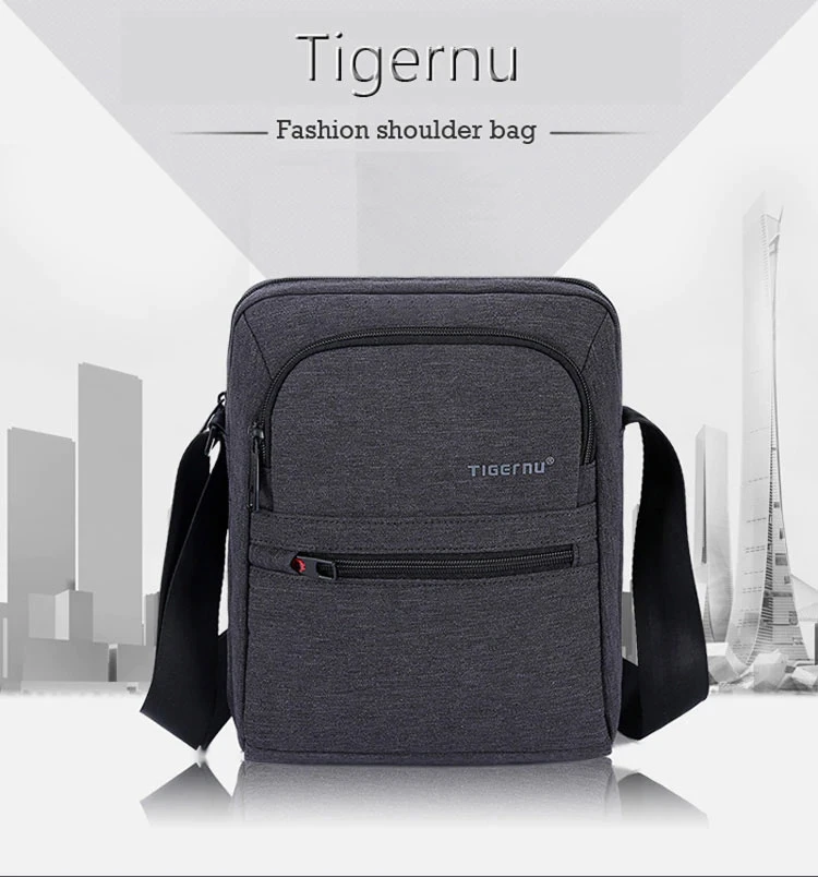Tigernu T-L5105 messenger bag, i en samlet produktvisning