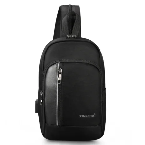 Tigernu T-S8089 i sort sett forfra Tigernu T-S8089 sett rett forfra i sort