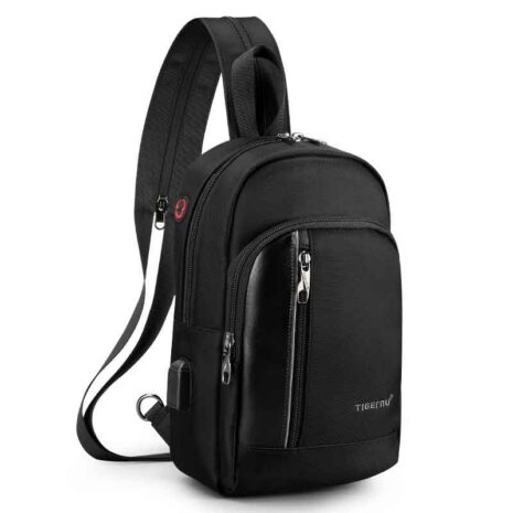 Tigernu T-S8089 i sort forfra fra venstre Tigernu T-S8089 sett forfra fra venstre i sort